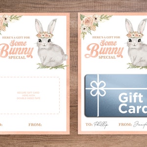 Häschen Geschenkkartenhalter / Hase ist ein Geschenkkartenhalter / Geschenkkartenhalter für Ostern / Geschenkhalter für Ostern / Geschenkhalter für Ostern / SB23