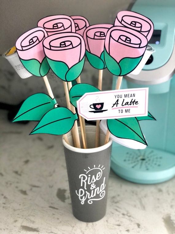 DIY Coffee Bouquet / Gift for Him / Gift For Her / Coffee Flowers