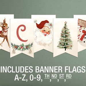 Custom Christmas Printable Banner / Christmas Party Banner / Printable Banner / Oh What Fun Banner / Custom Banner / A-Z Banner / BC22