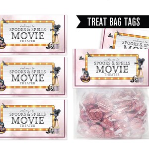 Halloween Movie Night Printables / Halloween Movie Night Bundle / Boho ...