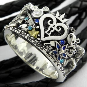 Kingdom Ring fanart gift KH jewelry-Handcrafted