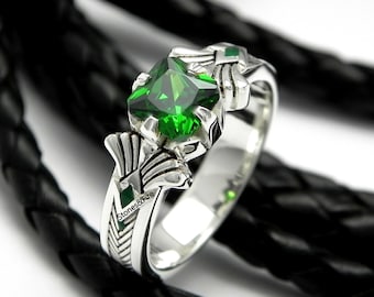 FE Ring 3 Houses keepsake wedding Ring | Switch gamers | Geeky Nerdy Cosplay Gift stuff | Handcrafted