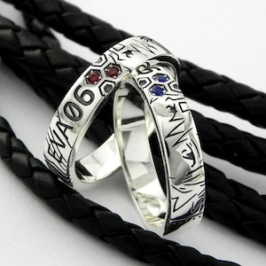 EVA Unit 06 Ring mecha Manga Anime Cosplay gift-Handcrafted