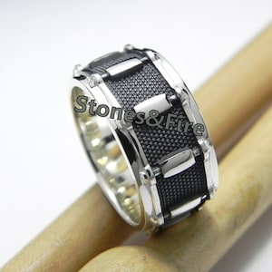 DRUMMER RING_Drummer&#39;s Ring_Musician Ring_Musicain Gift_Custom Made