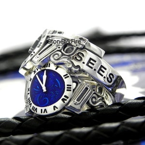 Persona 3 SEES SMT series Ring-geeky nerdy cosplay gift stuff-Handcrafted