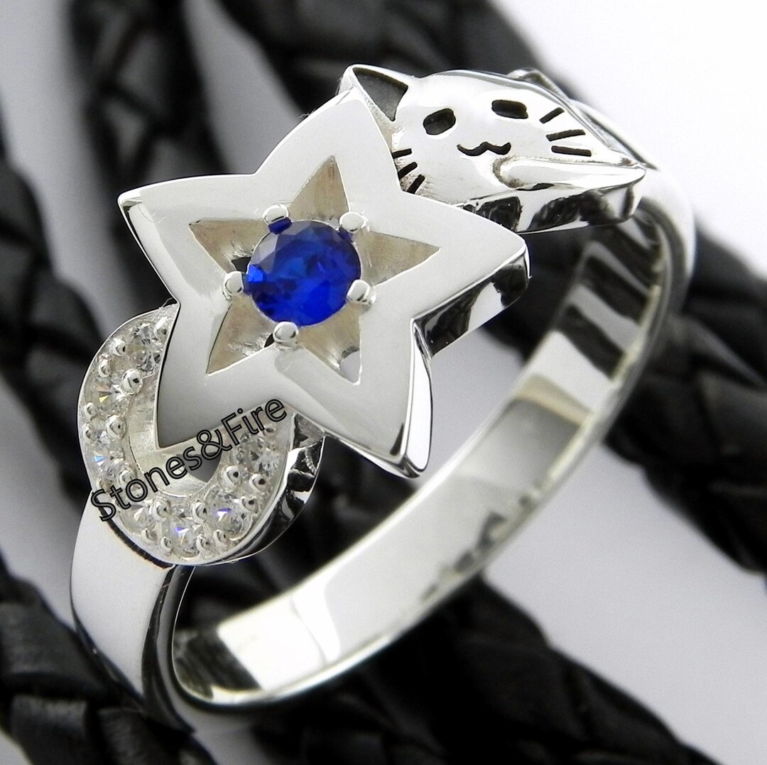 Stars Lucky Fan Art Ring Cosplay Nerdy Gift-handcrafted - Etsy