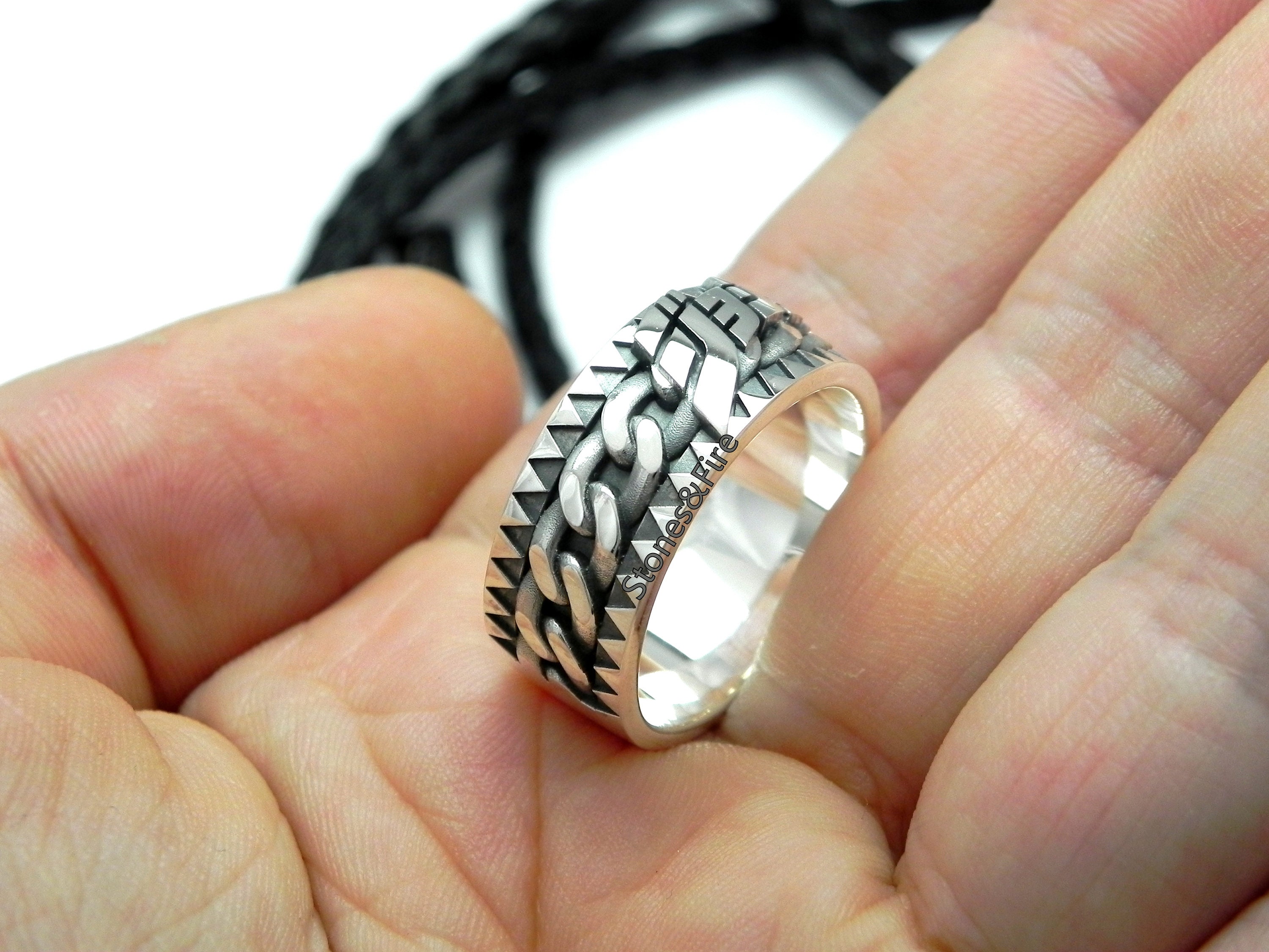 Bizzare Adventure Wide Ring Cosplay Manga Gift Nerdy Stuff-handcrafted ...