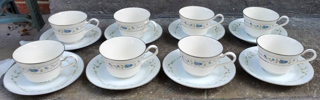 食器 Noritake Sheffield Vintage 8 Noritake Teacups W/8 Sheffield Saucers. Japan - Etsy