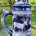 Vintage Ceramic Beer Stein - Etsy