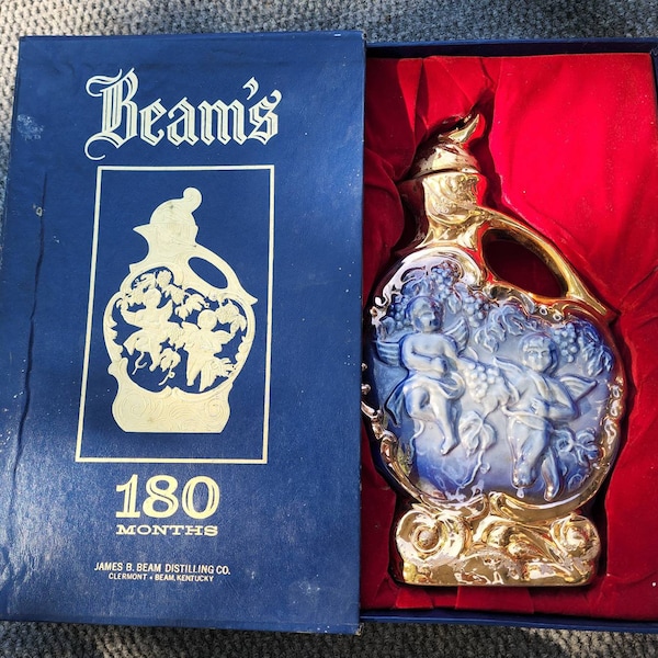 Jim Beam Decanter 180 Months Etsy