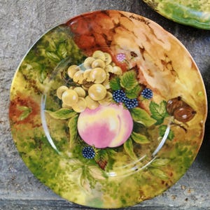 Rochard Limoge Plate - Etsy