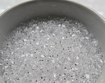 2.5mm Crystal Swarovski Bicone Xillion Beads 36/72/144/432/1000 Pieces (001) Jewelry findings, embroidery materials, jewelry making, rare