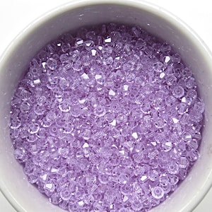 3mm Violet Swarovski Bicone beads 36/72/144/432/720 Pieces jewellery making, crystal beading, bracelet making, wedding decorations