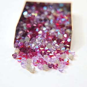 5mm Perry Designer Mixes Swarovski Bicone beads 12/36/72/144/432/720 Pieces jewelry making, embroidery materials, mix beads, craft supply