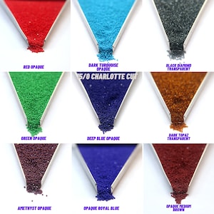15/0 Charlotte Cut Perles (11 Couleurs) 5/10/20/50/250/500 Grammes fournitures artisanales, fabrication de bijoux, matériaux de broderie, perles vintage