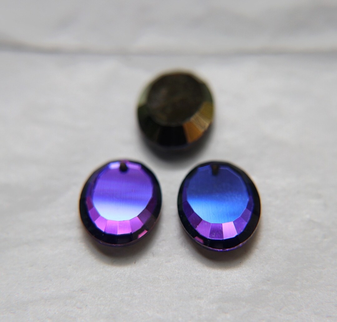 Vintage Swarovski Crystal Heliotrope Pendant, 18x13mm (6120) - Etsy ...