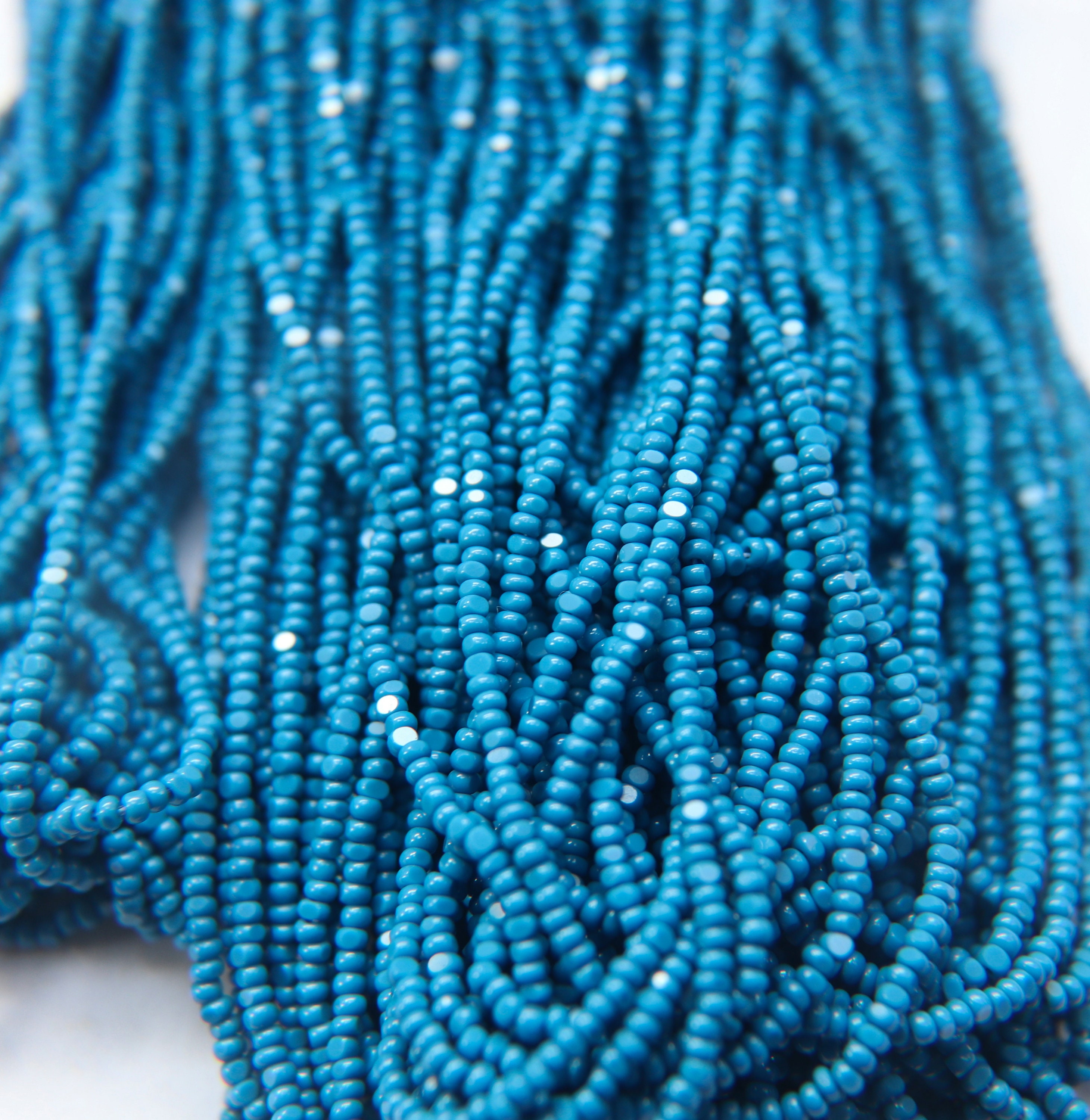 13/0 Charlotte true Cut Beads Slate Blue Opaque 5/10/20/50/250/500 Grams embroidery materials, jewelry making, vintage beads, premium supply