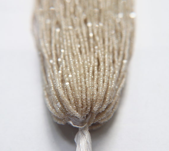 Buy 13 0 Hanks Charlotte Cut Beads Light Pearl Beige 2X 1 5 25 50