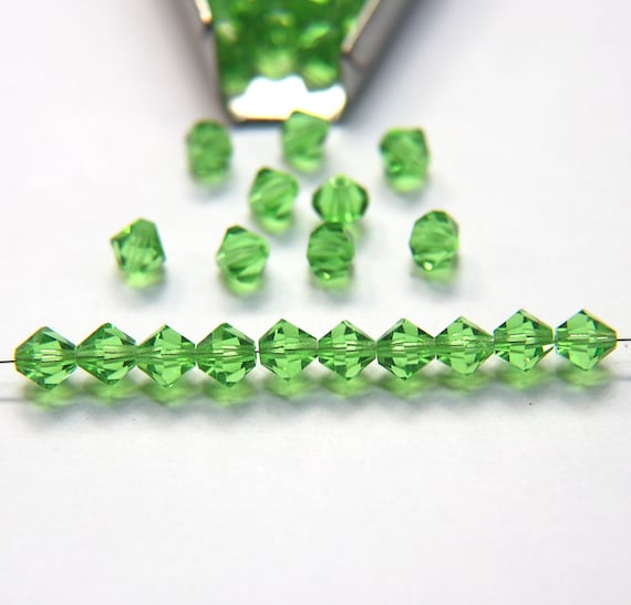 Czech Bicone Crystal Beads Rosaline Marvel AB Rondelle Diamond 3mm 4mm 6mm AB2X