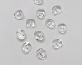 Swarovski 3016 Kryształ Unfoiled 12 mm Okrągły Guzik Chips ziemniaczany lekko skręcony Cystal szycie