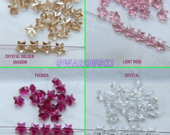 Swarovski Elements 8MM #5714 Star Beads in (4 Colors) 6/12/24/72