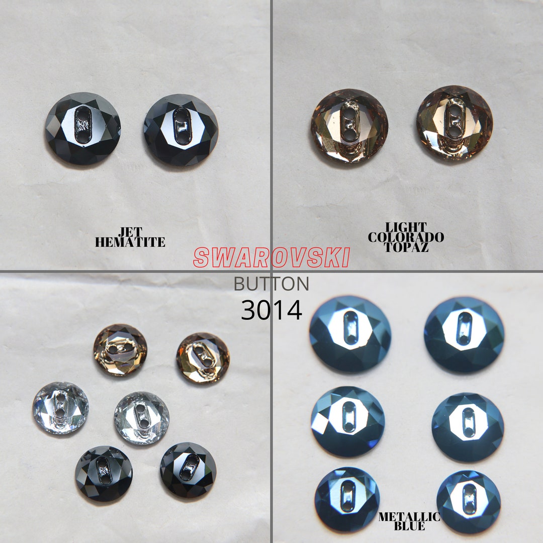 12 Mm Vintage Swarovski Button 2 Holes 4 COLOR 2 6 12 36 Etsy 12-mm-vintage-swarovski-button-2-holes-4-color-2-6-12-36-etsy