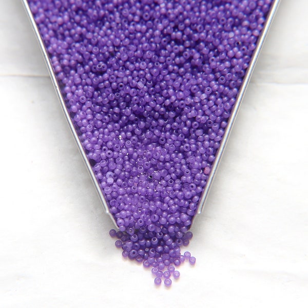 11/0 Charlotte True Cut Beads Tanzanite Opal 10/20/50/250/500 Grams Premium Seed beads, native supply