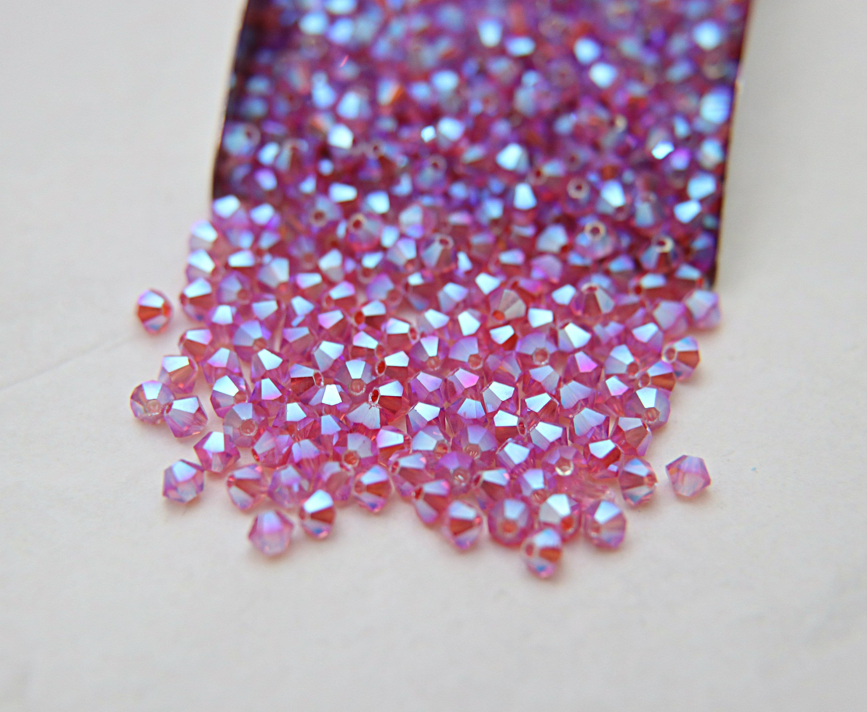 Swarovski Vintage Rose Ab - Etsy