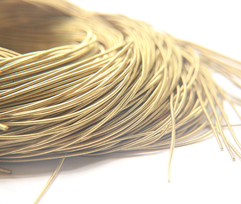 Brass Metallic French Wire jewelry making Bullion Wire Gimp Wire 50100200400 Grams embroidery threads