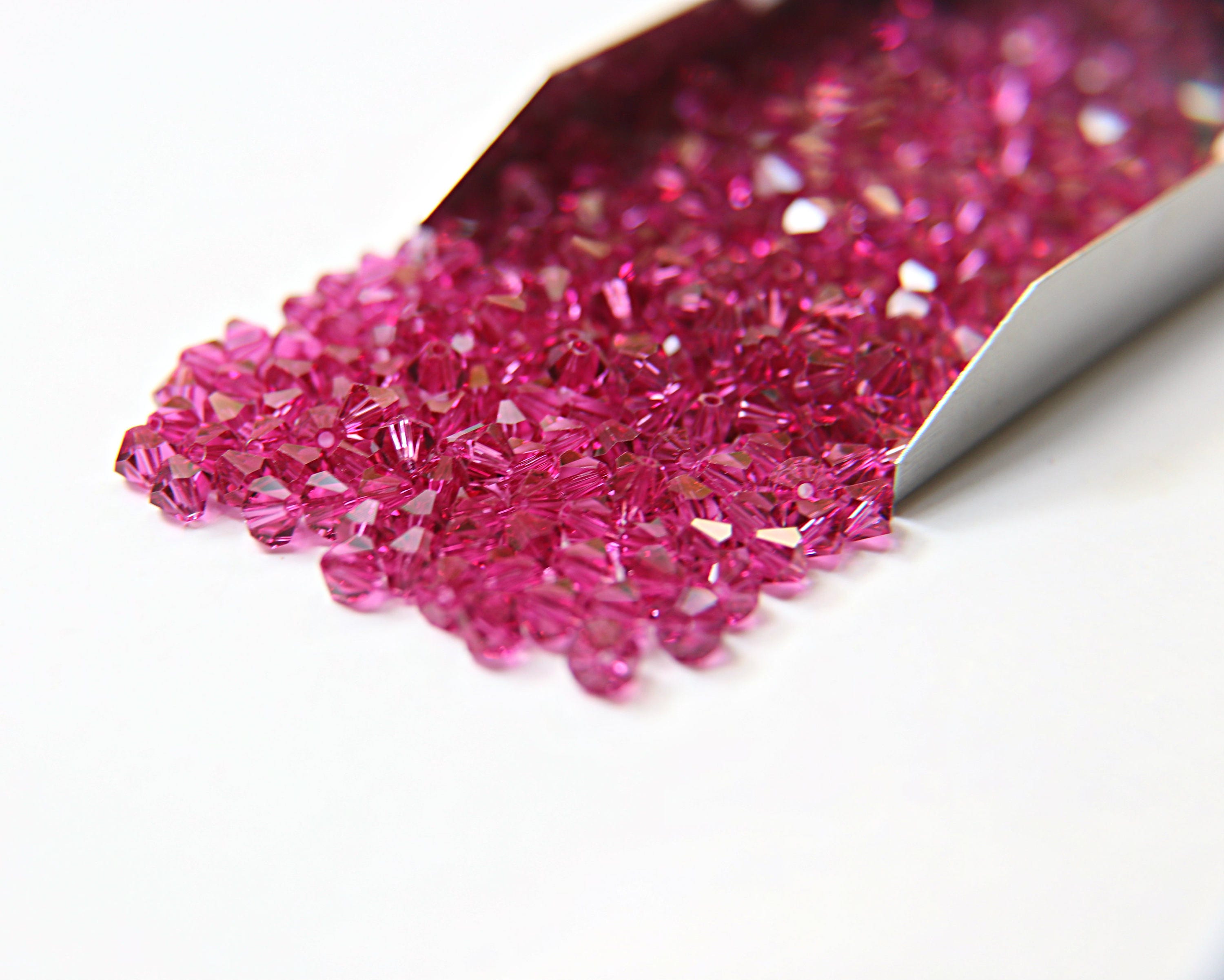 2.5mm Fuchsia Swarovski Bicone 36/72/144/432/1000 Pieces