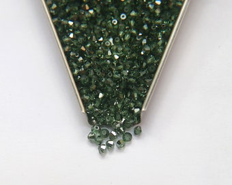 Swarovski Bicones, Vintage Rose AB2X 3mm Bicones #5328 XILION ~ 36