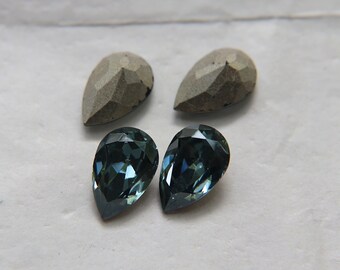 スワロフスキー　no13 Amazon.com: BLUE ZIRCON (229) teal Swarovski NEW 2088 XIRIUS