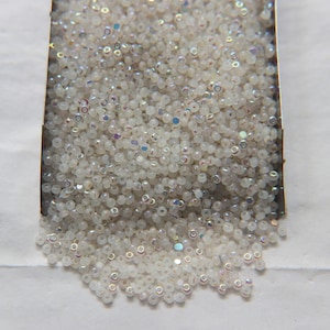 11/0 Charlotte Cut Beads Patina Ondoorzichtig Geel Aurore Boreale 10/20/50/250/500 Gram PREMIUM MATERIALEN