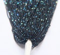 Charlotte Cut Seed Beads 11/0, Matt Black Aurore Boreale, Jewelry Making product logo