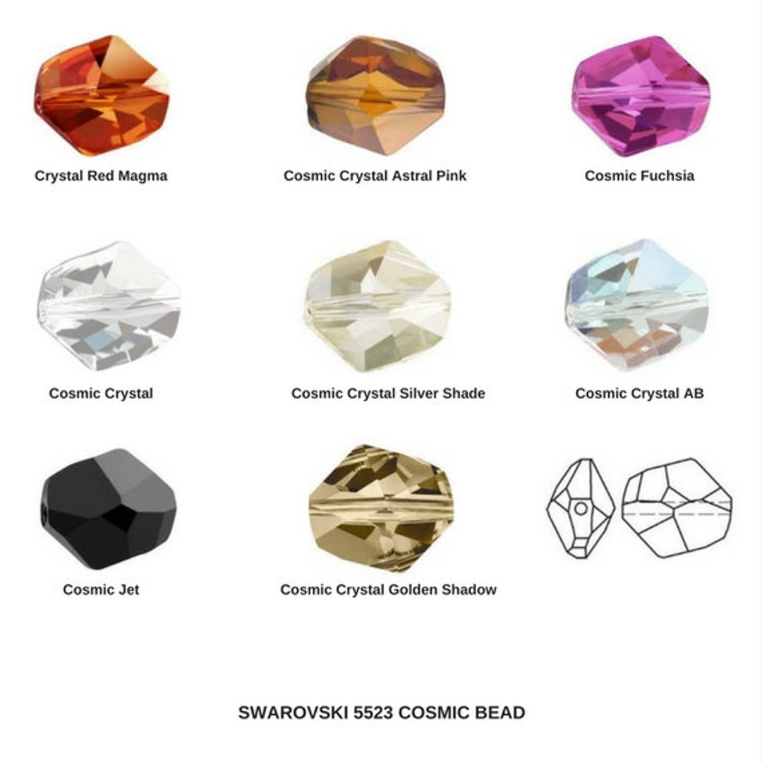 Swarovski Cosmic Crystal Beads 16mm, Style 5523 - Etsy
