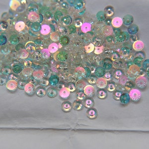 5 MM Crystal Transmission V Perles Rondes Entretoises Cousues Style 3128 ou 3112 ou 3000 12/72/144 Pièces, matériaux de broderie, mariage