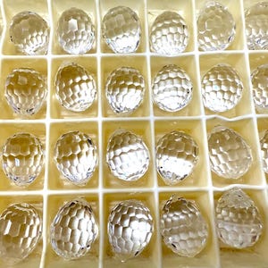 Drop 15 x11.5mm Swarovski Crystal Clear Disco Ball Drop 6002 Pendant JEWELRY FINDINGS charms wedding decorations