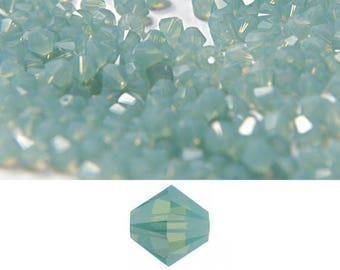 4mm Pacific Opal Swarovski Bicone loose beads embroidery materials couture beading embroidery supply craft bracelet making