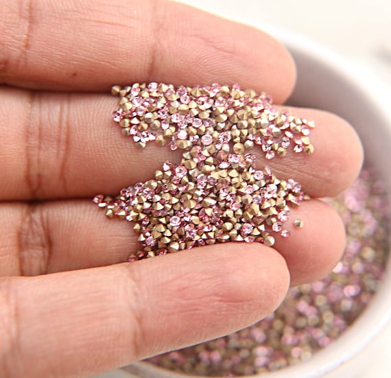 Swarovski Crystal 4SS/PP9 1.5mm Xilion 3 COLORS 1028 Chatons