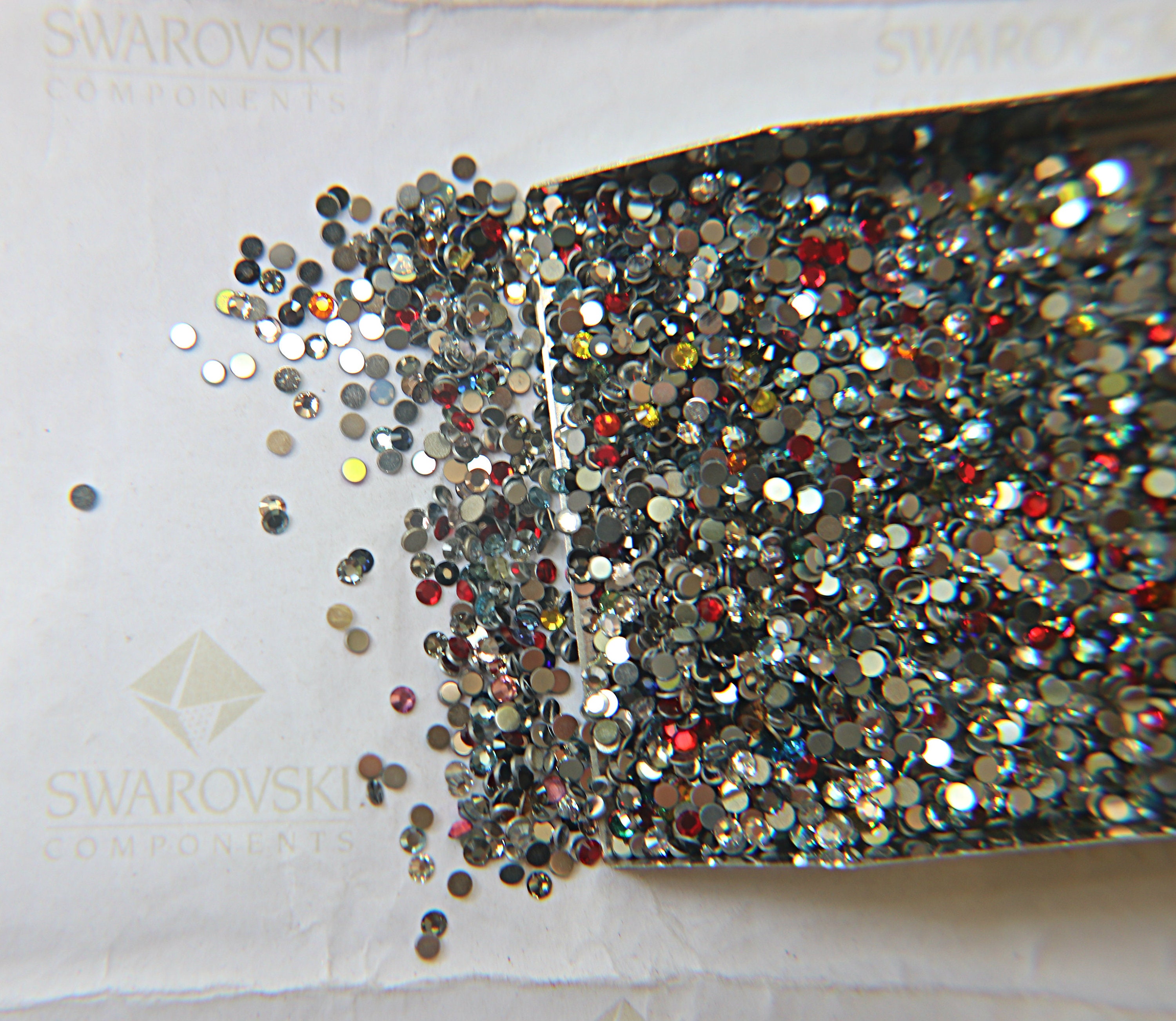 Swarovski Crystals Hotfix Mixed Colors - Etsy