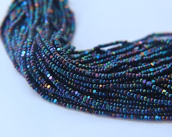 11/0 Charlotte True Cut Beads, Iris Metálico, para hacer joyas