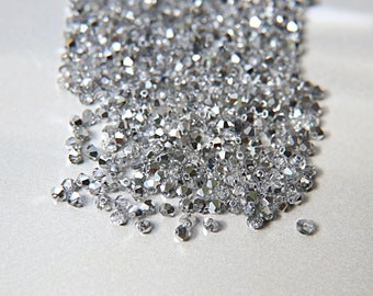 ブリトラ クォーツ Vintage Lucite Rhinestone Studded Smokey Pattern Root Beer