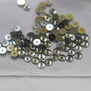 5 MM Swarovski Crystal Metallic Argent Foiled 3128 or 3112 or 3000 Lochrose Sew-on STONES 24/72/144/720 Pieces, embroidery materials