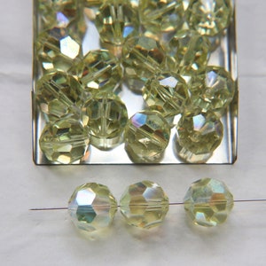 14 MM Swarovski Vintage Jonquil Aurore Boreale 2/6/12/436/72/144 Pieces #5000 Premium materials
