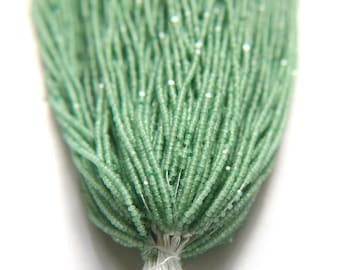 Dark Sage Opal Charlotte Cut Glass Beads, 11/0 Jewelry Supply