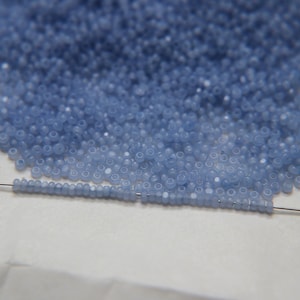 Perles taille Charlotte 11/0, saphir clair, opale, 10/20/50/250/500 grammes, perles de rocaille premium, approvisionnement natif