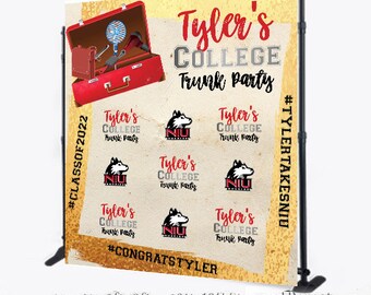 College Trunk Party Etsy