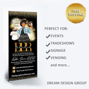 Pop up shop bannerTrade show banner Business banner Retractable banner Business Retractable banner Custom Roll Up Banner Stand