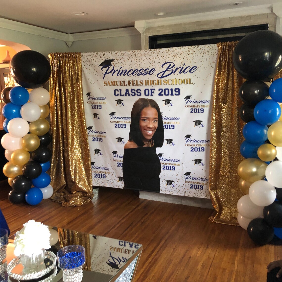 Graduation Step and Repeat Class of 2021 Backdrop Graduation | Etsy