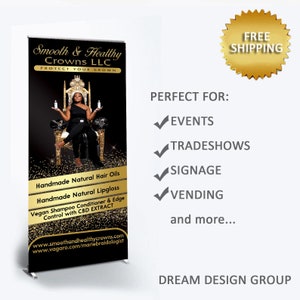 Einziehbarer Banner Business einziehbarer Pop-up-Shop-BannerMessebanner Foto einziehbarer Banner Logo-Hintergrund, Social-Media-Banner